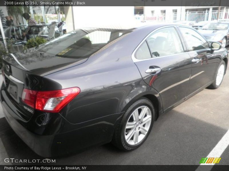 Smoky Granite Mica / Black 2008 Lexus ES 350