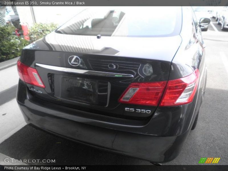 Smoky Granite Mica / Black 2008 Lexus ES 350
