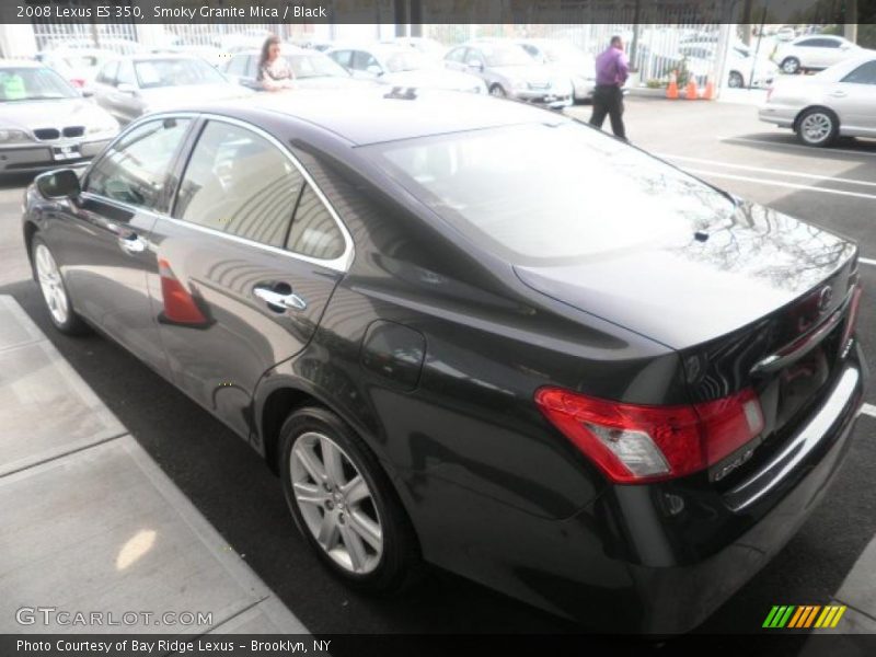 Smoky Granite Mica / Black 2008 Lexus ES 350