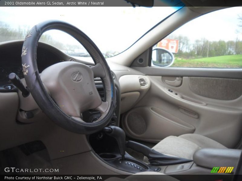 Arctic White / Neutral 2001 Oldsmobile Alero GL Sedan