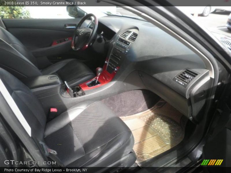 Smoky Granite Mica / Black 2008 Lexus ES 350