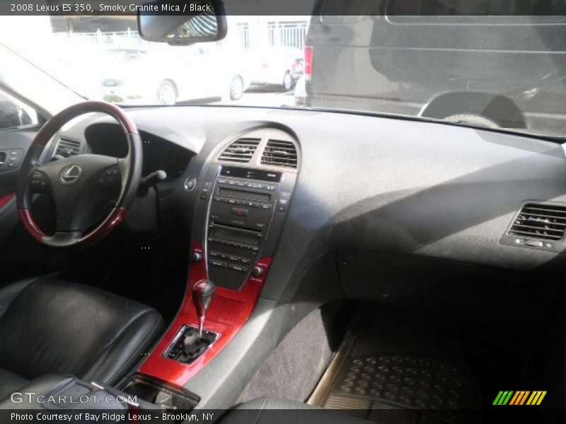 Smoky Granite Mica / Black 2008 Lexus ES 350