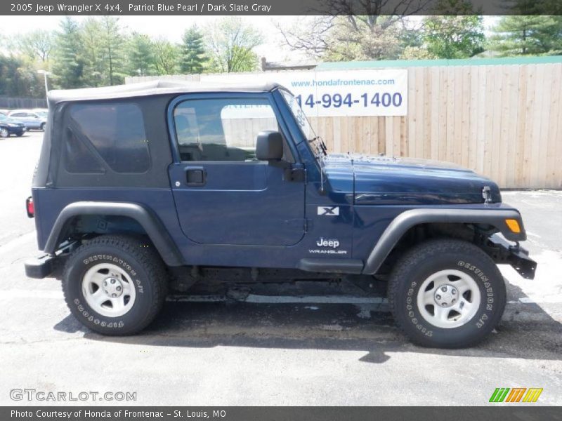 Patriot Blue Pearl / Dark Slate Gray 2005 Jeep Wrangler X 4x4