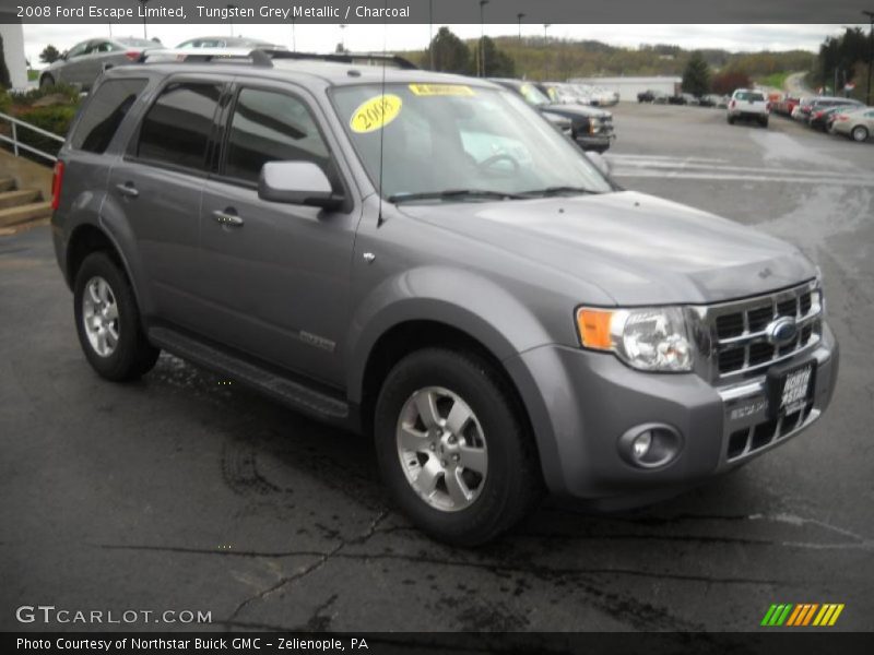 Tungsten Grey Metallic / Charcoal 2008 Ford Escape Limited