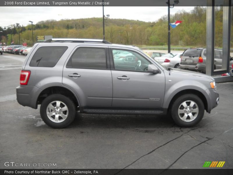 Tungsten Grey Metallic / Charcoal 2008 Ford Escape Limited