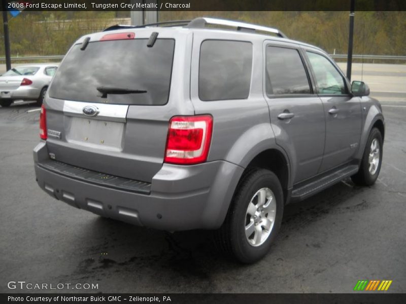 Tungsten Grey Metallic / Charcoal 2008 Ford Escape Limited