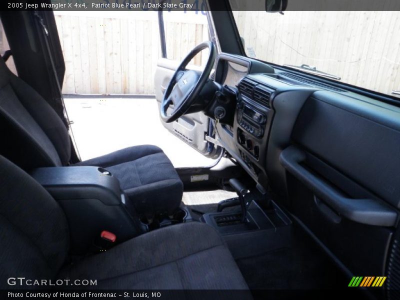 Patriot Blue Pearl / Dark Slate Gray 2005 Jeep Wrangler X 4x4