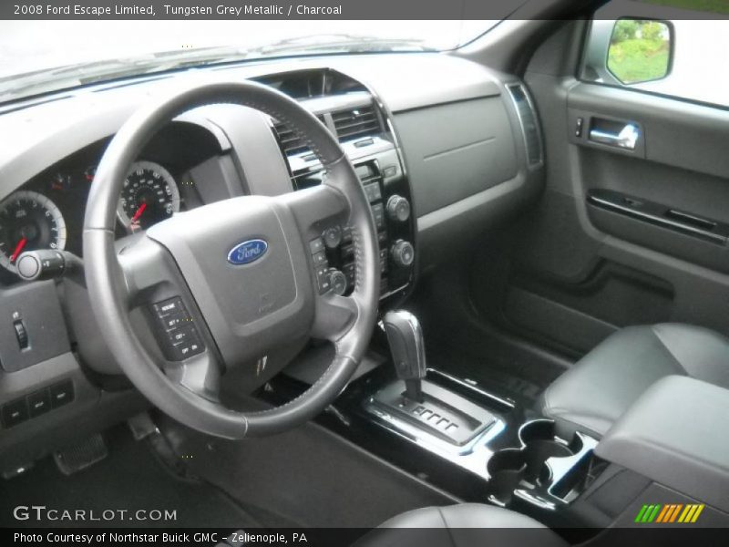Tungsten Grey Metallic / Charcoal 2008 Ford Escape Limited