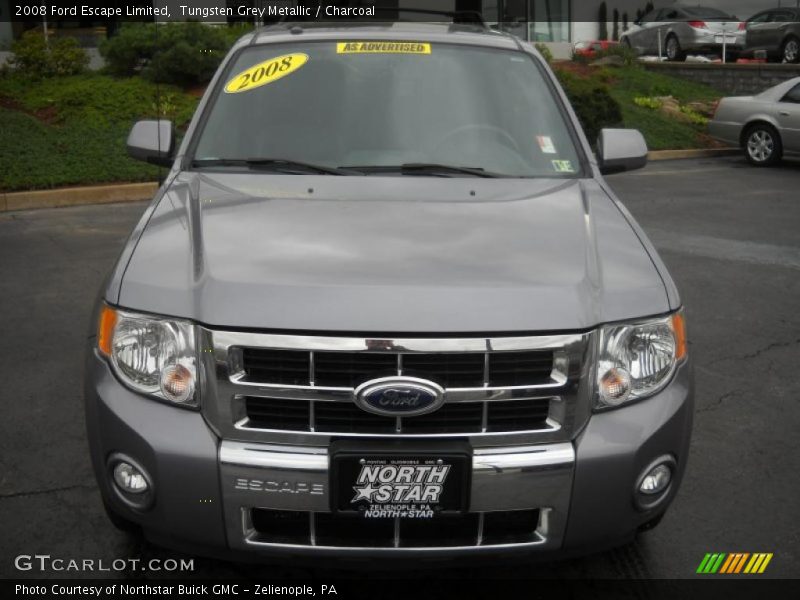 Tungsten Grey Metallic / Charcoal 2008 Ford Escape Limited