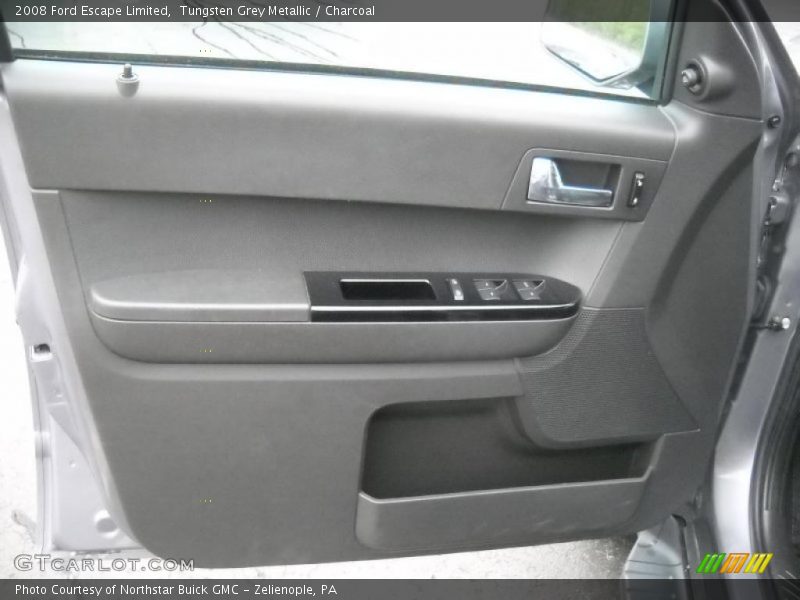 Tungsten Grey Metallic / Charcoal 2008 Ford Escape Limited