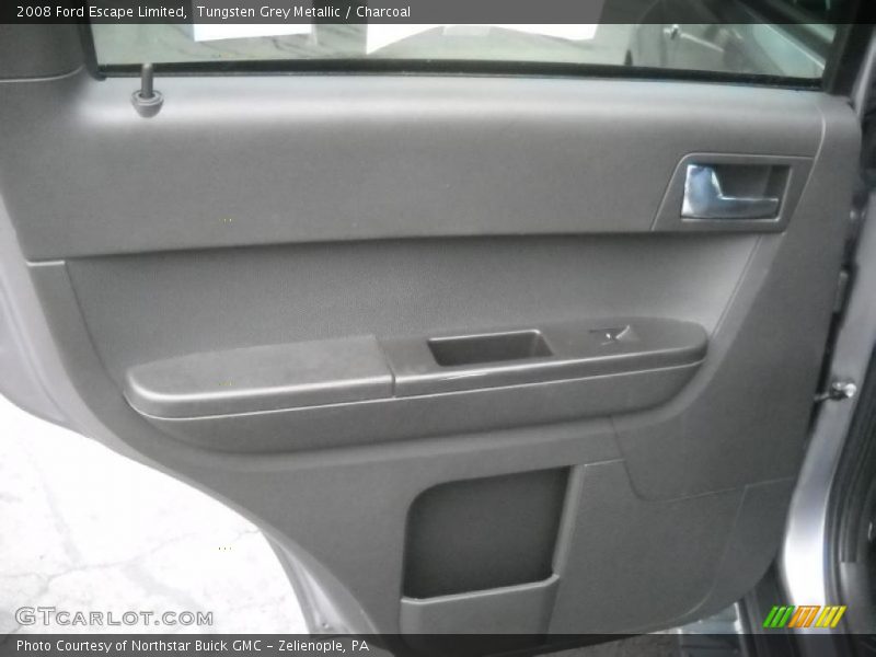 Tungsten Grey Metallic / Charcoal 2008 Ford Escape Limited