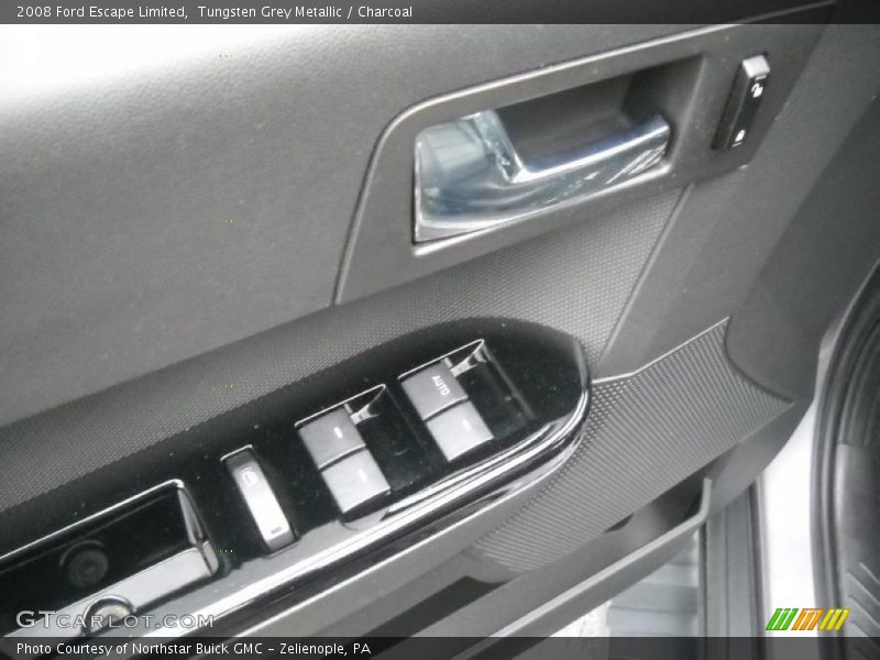 Tungsten Grey Metallic / Charcoal 2008 Ford Escape Limited