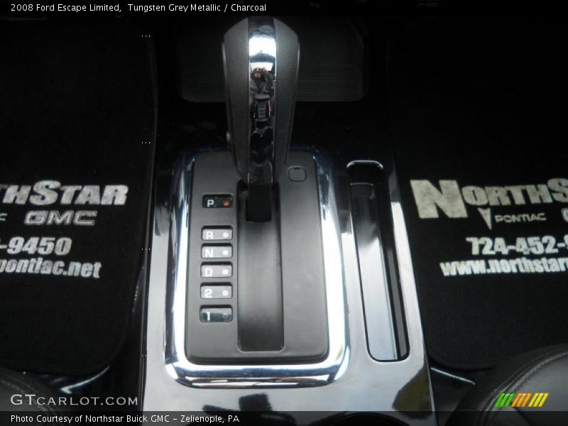 Tungsten Grey Metallic / Charcoal 2008 Ford Escape Limited