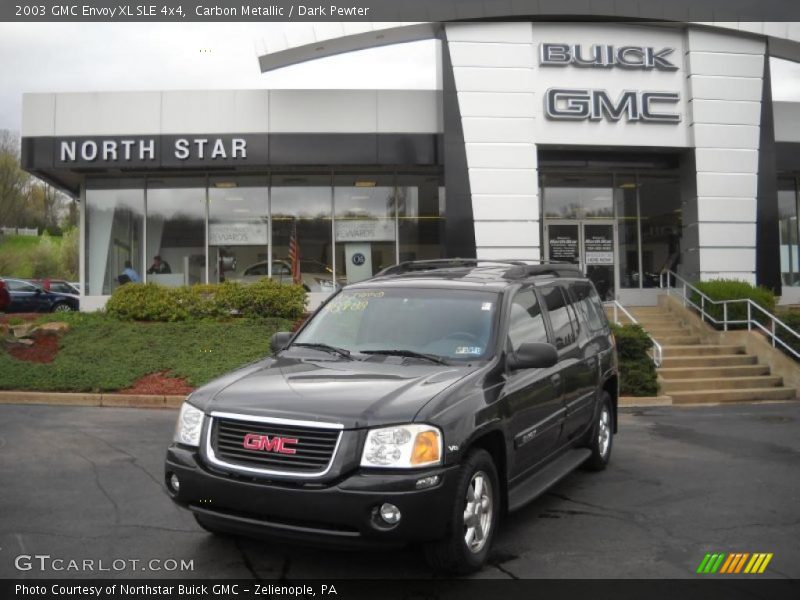 Carbon Metallic / Dark Pewter 2003 GMC Envoy XL SLE 4x4