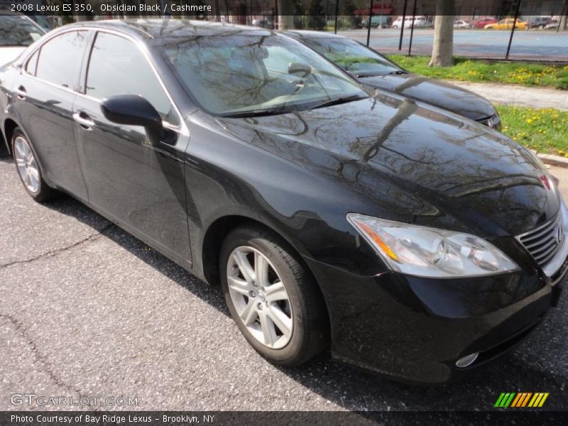 Obsidian Black / Cashmere 2008 Lexus ES 350