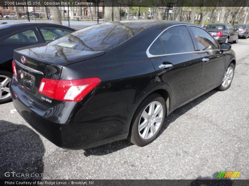 Obsidian Black / Cashmere 2008 Lexus ES 350