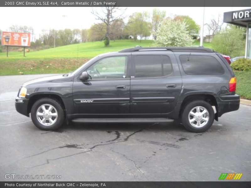 Carbon Metallic / Dark Pewter 2003 GMC Envoy XL SLE 4x4