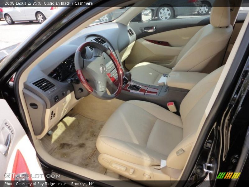 Obsidian Black / Cashmere 2008 Lexus ES 350