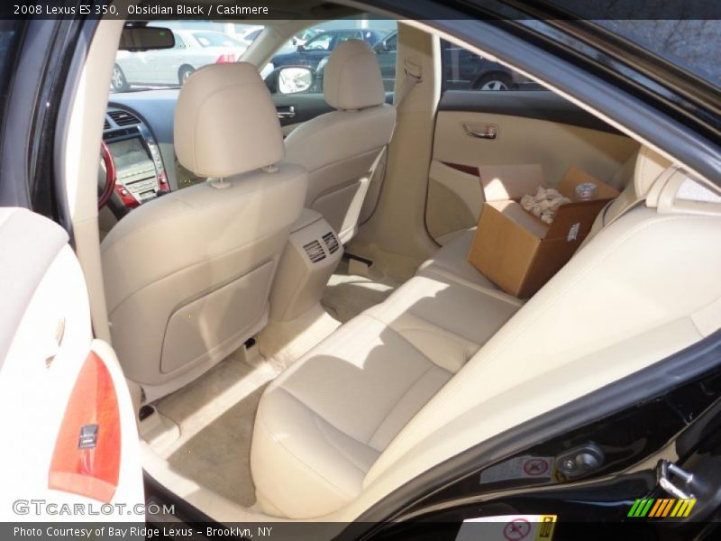 Obsidian Black / Cashmere 2008 Lexus ES 350