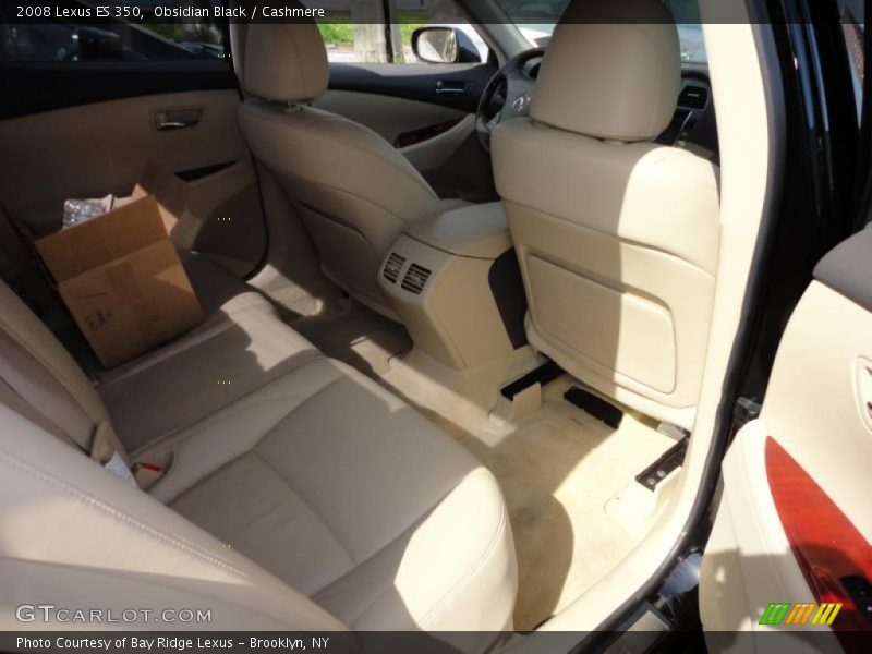 Obsidian Black / Cashmere 2008 Lexus ES 350