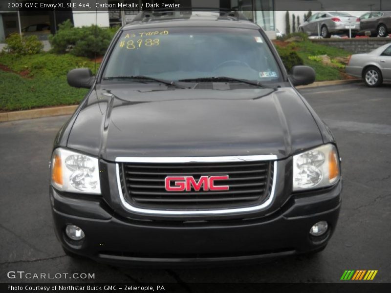 Carbon Metallic / Dark Pewter 2003 GMC Envoy XL SLE 4x4