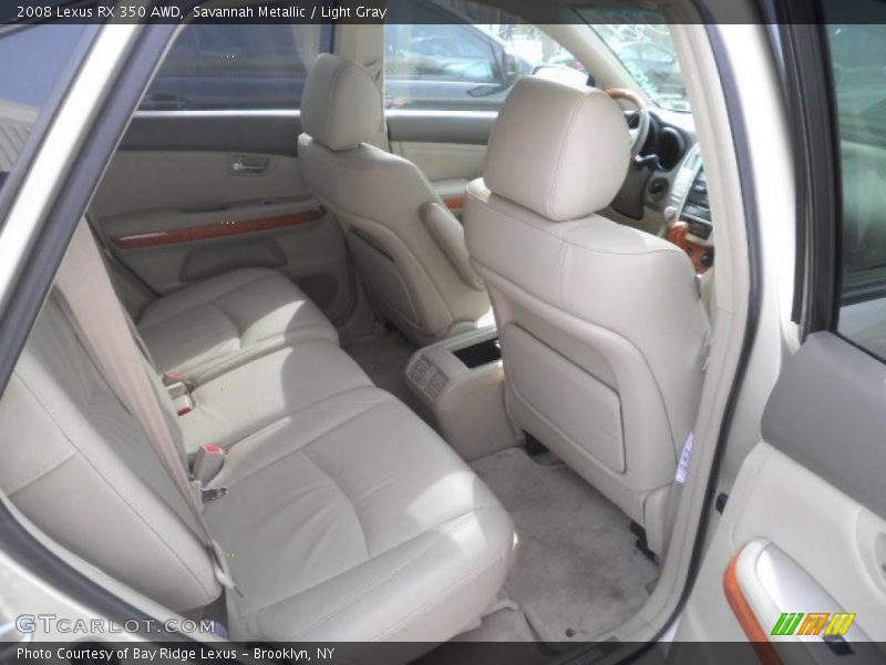 Savannah Metallic / Light Gray 2008 Lexus RX 350 AWD