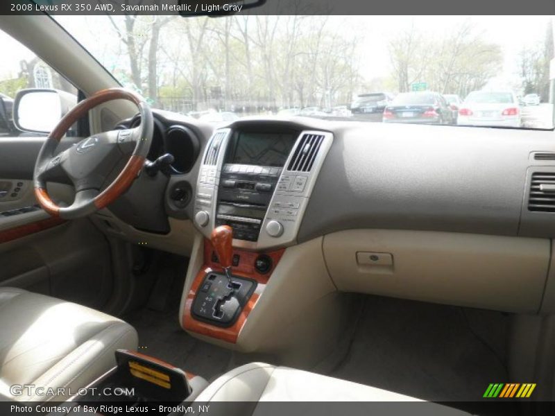 Savannah Metallic / Light Gray 2008 Lexus RX 350 AWD
