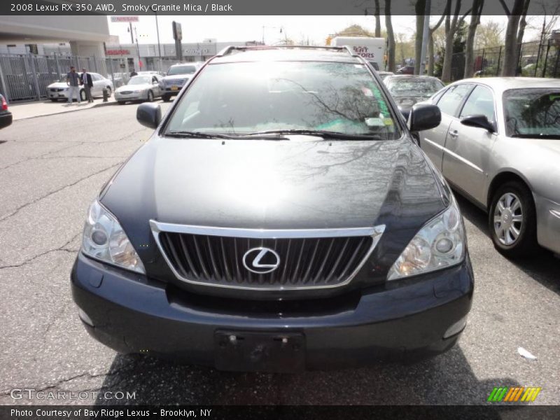 Smoky Granite Mica / Black 2008 Lexus RX 350 AWD