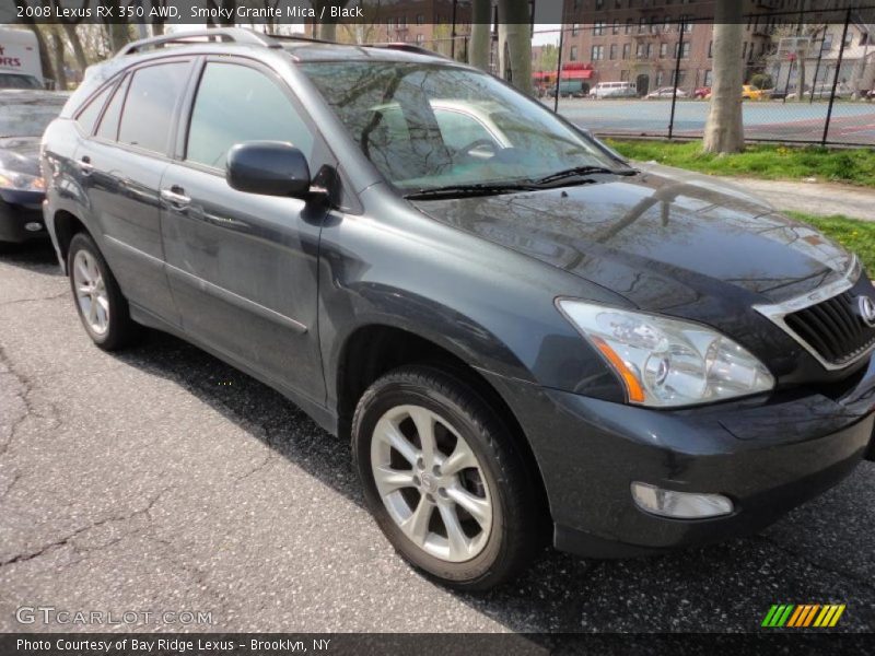 Smoky Granite Mica / Black 2008 Lexus RX 350 AWD