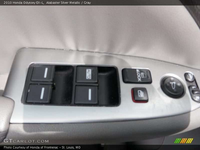 Alabaster Silver Metallic / Gray 2010 Honda Odyssey EX-L