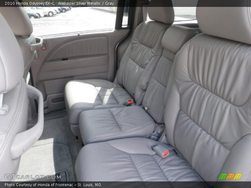 Alabaster Silver Metallic / Gray 2010 Honda Odyssey EX-L