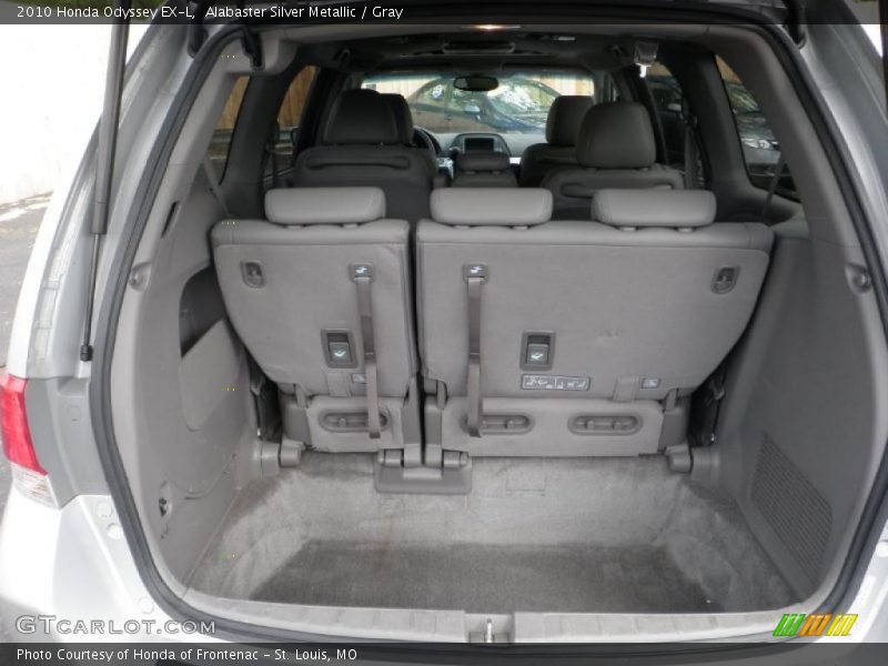 Alabaster Silver Metallic / Gray 2010 Honda Odyssey EX-L