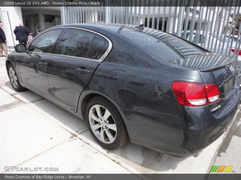 Smoky Granite Mica / Black 2008 Lexus GS 350 AWD