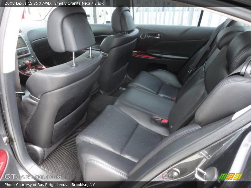 Smoky Granite Mica / Black 2008 Lexus GS 350 AWD