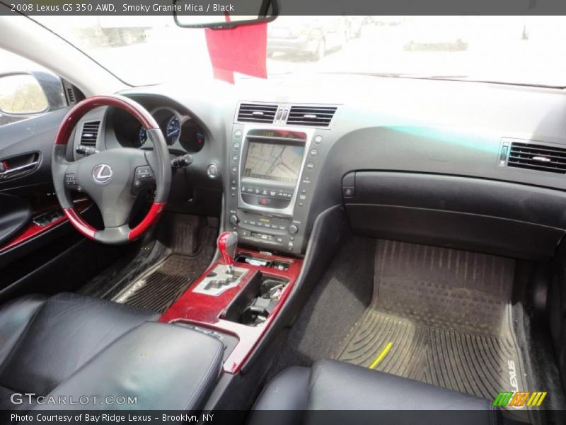 Smoky Granite Mica / Black 2008 Lexus GS 350 AWD