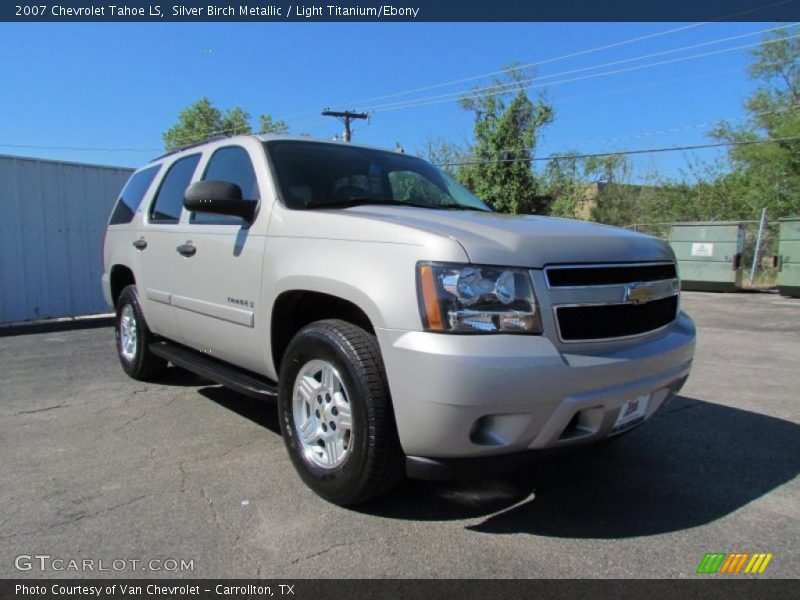 Silver Birch Metallic / Light Titanium/Ebony 2007 Chevrolet Tahoe LS