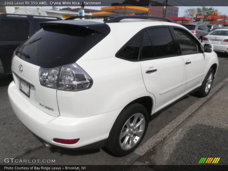 Crystal White Mica / Parchment 2009 Lexus RX 350 AWD
