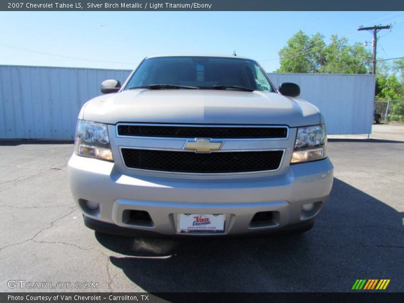 Silver Birch Metallic / Light Titanium/Ebony 2007 Chevrolet Tahoe LS