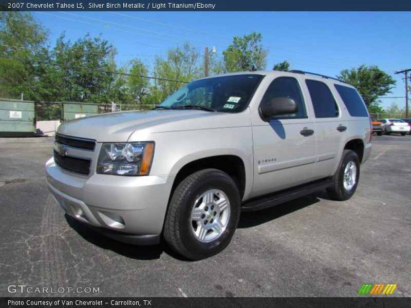 Silver Birch Metallic / Light Titanium/Ebony 2007 Chevrolet Tahoe LS