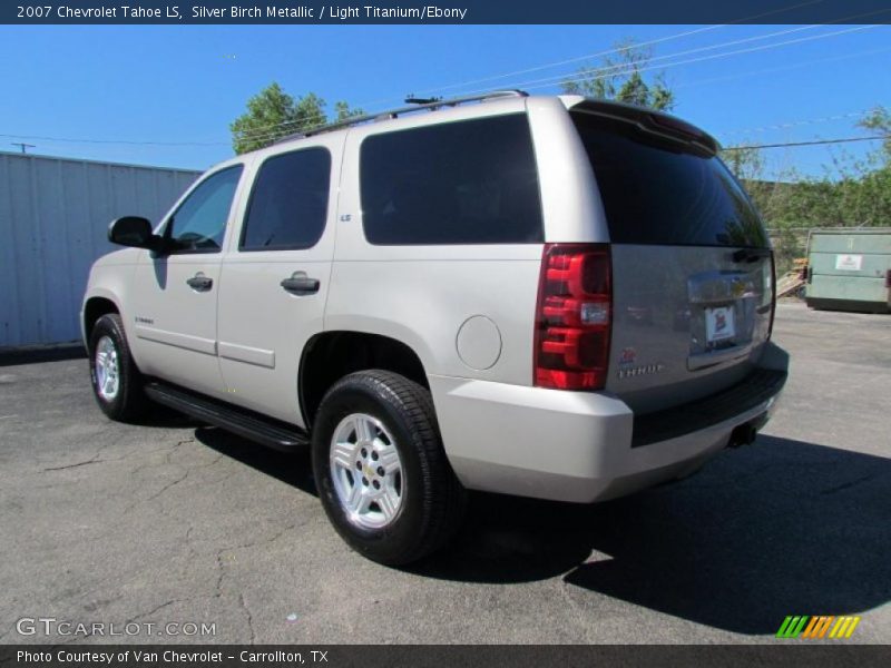 Silver Birch Metallic / Light Titanium/Ebony 2007 Chevrolet Tahoe LS