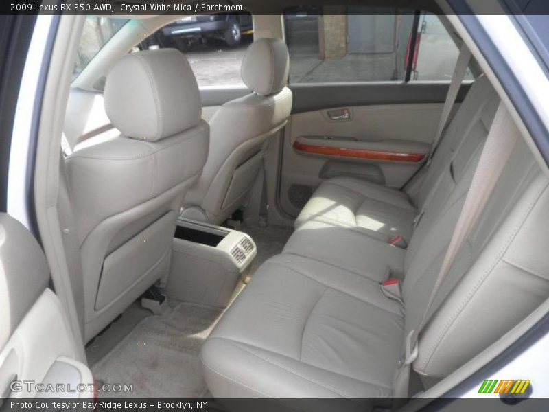 Crystal White Mica / Parchment 2009 Lexus RX 350 AWD