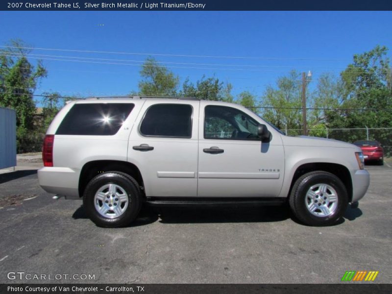 Silver Birch Metallic / Light Titanium/Ebony 2007 Chevrolet Tahoe LS