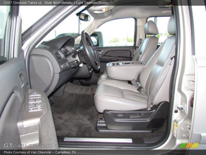  2007 Tahoe LS Light Titanium/Ebony Interior