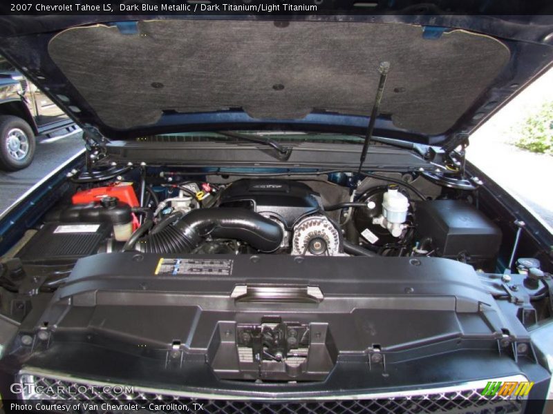 Dark Blue Metallic / Dark Titanium/Light Titanium 2007 Chevrolet Tahoe LS