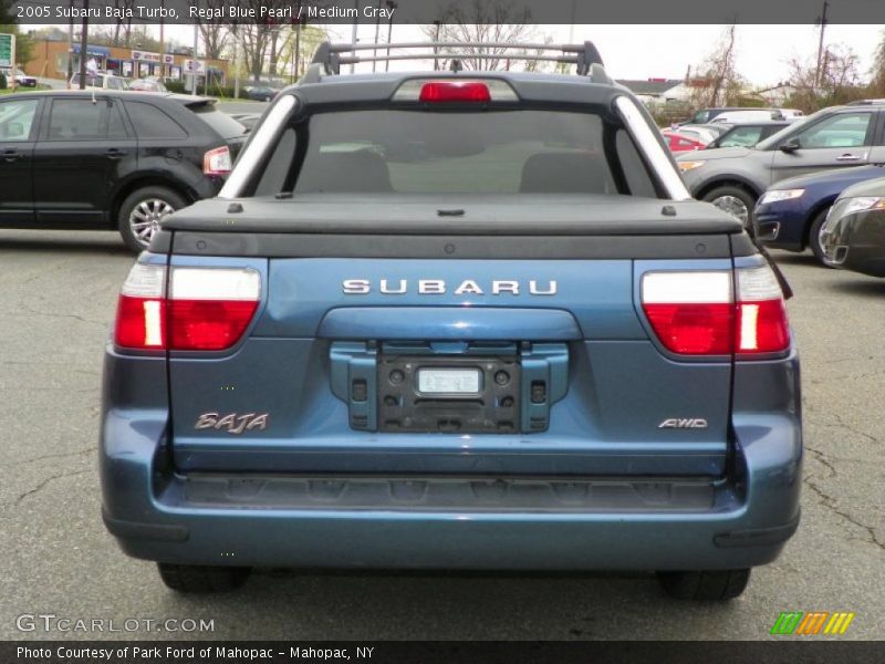 Regal Blue Pearl / Medium Gray 2005 Subaru Baja Turbo