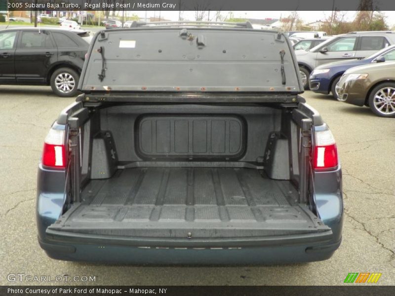 Regal Blue Pearl / Medium Gray 2005 Subaru Baja Turbo
