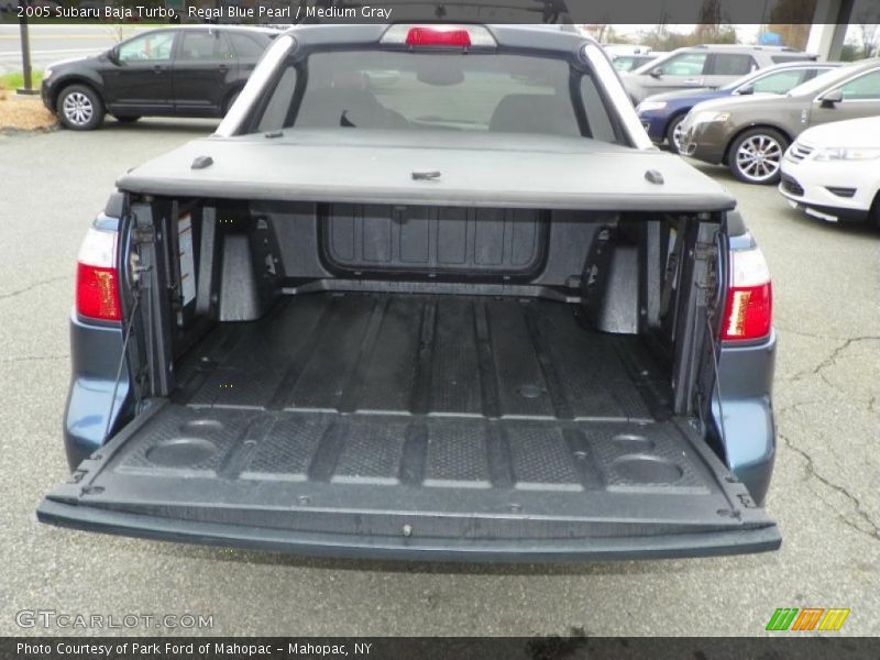 Regal Blue Pearl / Medium Gray 2005 Subaru Baja Turbo