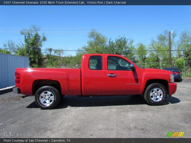  2007 Silverado 1500 Work Truck Extended Cab Victory Red