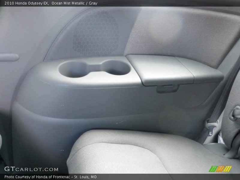 Ocean Mist Metallic / Gray 2010 Honda Odyssey EX