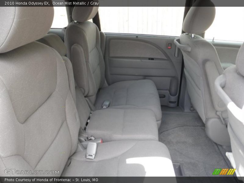 Ocean Mist Metallic / Gray 2010 Honda Odyssey EX